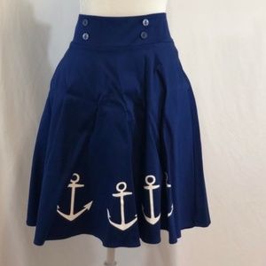 Anchored new skirt